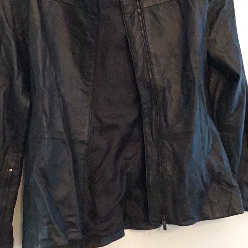 Geren Ford Medium Black Leather Jacket - image 4